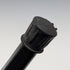 British Vintage Thick Black Shaft Cane with Painted Duckhead Handle, 94cm